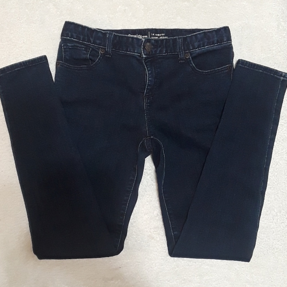 Gap Kids Super Skinny Blue Jeans. 🎀Girl's Size: W14x27L.